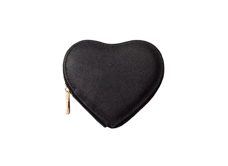 black heart pouch