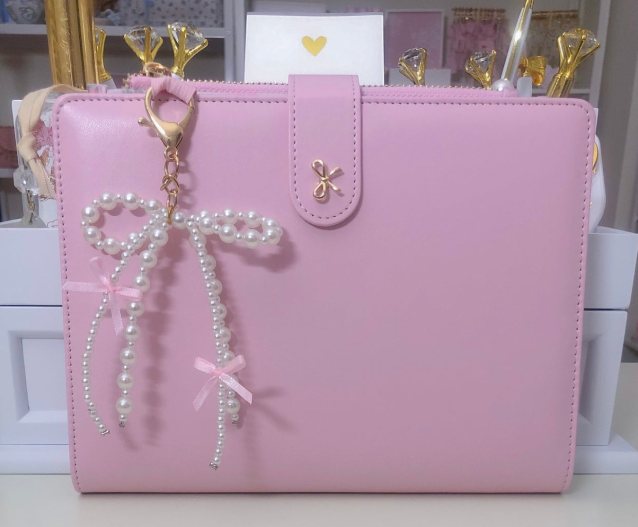 NEW! PINK BOW A5 AGENDA