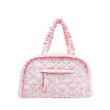 NEW! PINK QUILTED FLORAL BAG