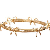 GOLD BOW BANGLE