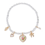 NEW! PEARL CHARM BRACELET