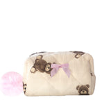 PINK TEDDY BEAR POUCH