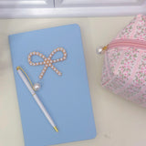 NEW! PEARL BOW LIGHT BLUE JOURNAL
