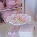 NEW! PINK BOW JEWELRY BOX