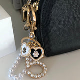 HEART NUMBER 5 KEYCHAIN