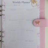 NEW! PINK BOW A5 AGENDA