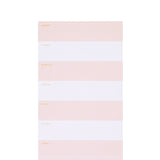 NEW! PINK STRIPED WEEKLY NOTEPAD