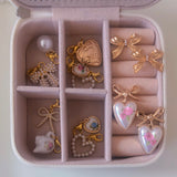 NEW! PINK BOW JEWELRY BOX