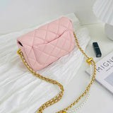 LUXURY PINK QUILTED FLAP BAG