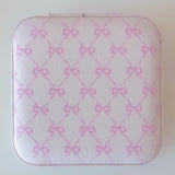 NEW! PINK BOW JEWELRY BOX