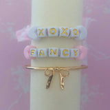 GOLD RIBBON BOW CUFF BRACELET