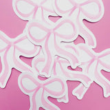 NEW! PINK BOW STICKER