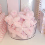 PINK FUR HAIR CLIP