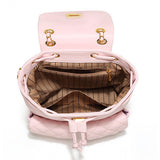 NEW! LUXURY PINK QUILTED BAG