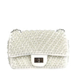 LUXURY WHITE PEARL BAG