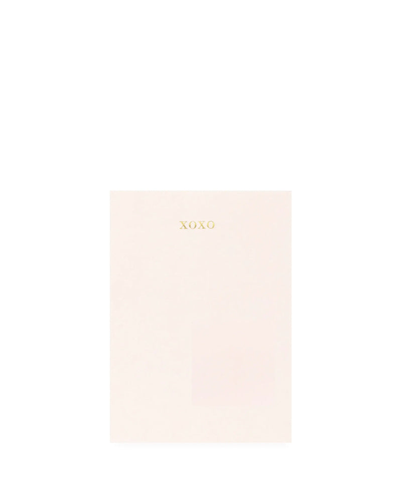 NEW! SMALL PINK XOXO LIST