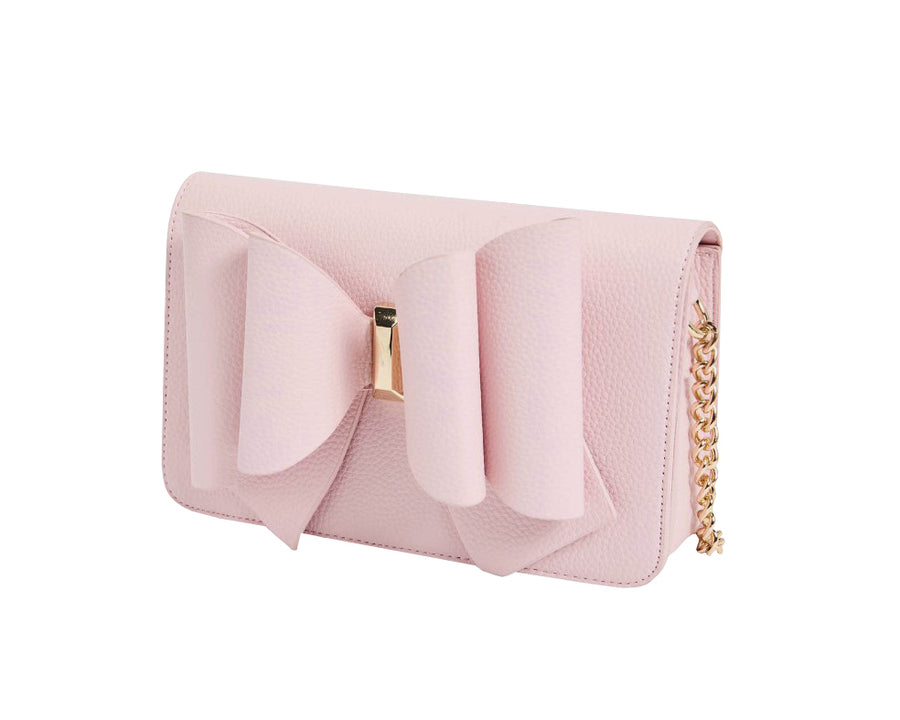 NEW! PINK BOW CROSSBODY BAG