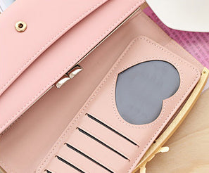 BLACK BOW WALLET