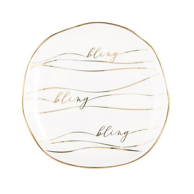 BLING JEWELRY DISH TRAY