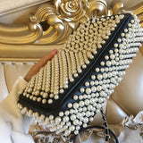 LUXURY BLACK PEARL BAG