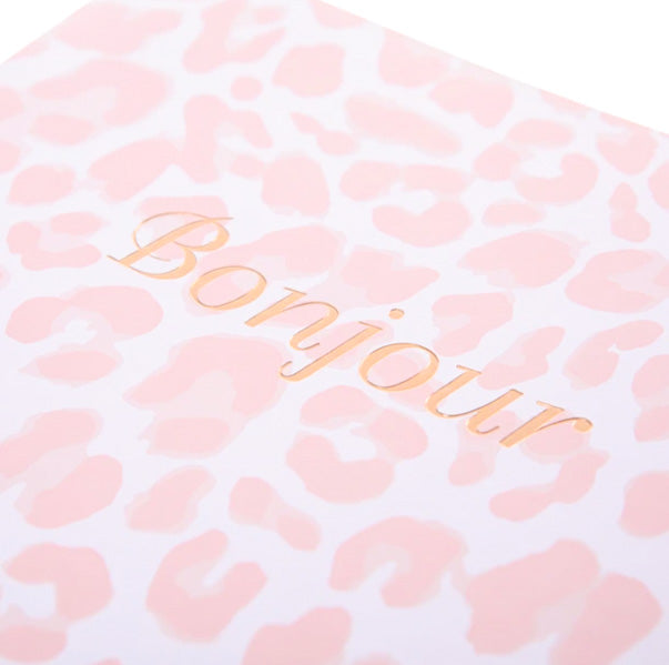 LIGHT PINK BONJOUR JOURNAL