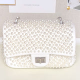 LUXURY WHITE PEARL BAG