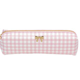 PINK GINGHAM BOW CASE