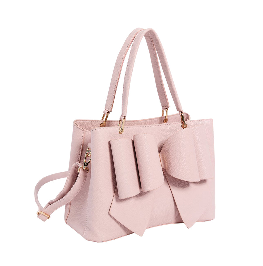 LUXURY PINK BOW TOTE BAG