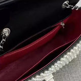 LUXURY BLACK PEARL BAG
