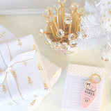 PINK WEEKEND VIBES KEYCHAIN