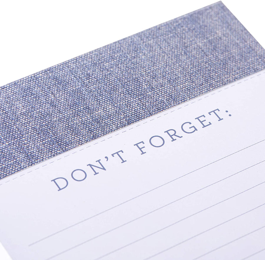 NEW! CHAMBRAY NOTEPAD