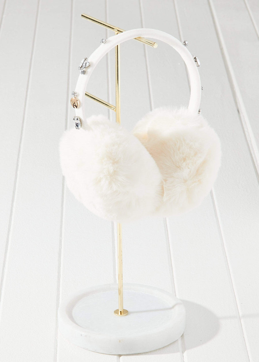 BUTTERCREAM FAUX FUR EARMUFFS