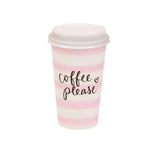 COFFEE PLEASE CUPS SET OF 12