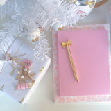 PINK PARIS CHARM KEYCHAIN