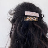 LOVE + XOXO HAIR CLIPS