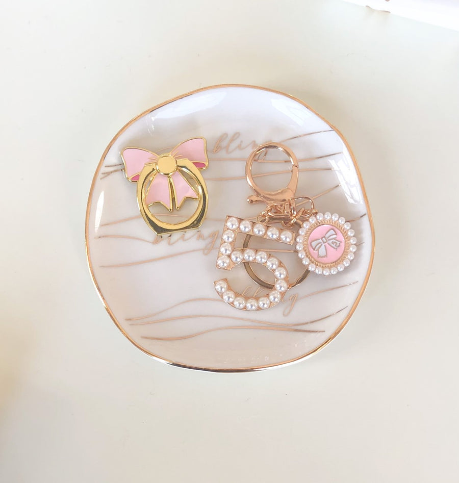 BLING JEWELRY DISH TRAY