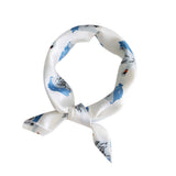 BLUE SWAN SCARF